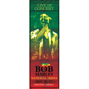 Bob Marley Concert Door Poster Front