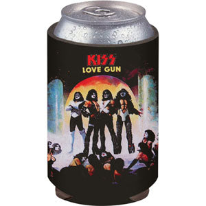 KISS Love Gun Can Cooler Front