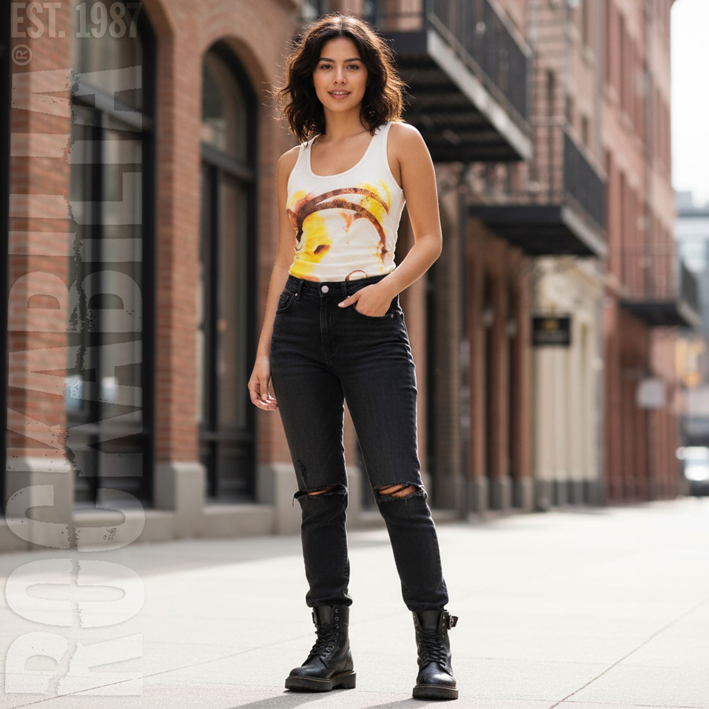 Necessary Evil, thin tissue tank Womens Tank