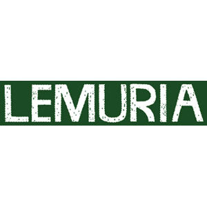 Lemuria Large Logo Green Sticker