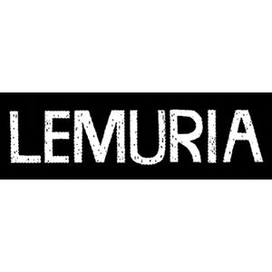 Lemuria Logo Black Small Sticker