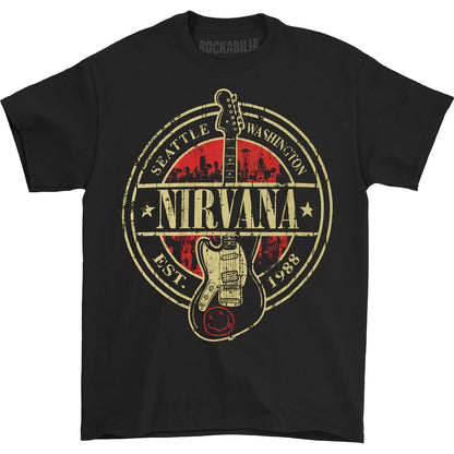Est 1988 Guitar Stamp T-shirt