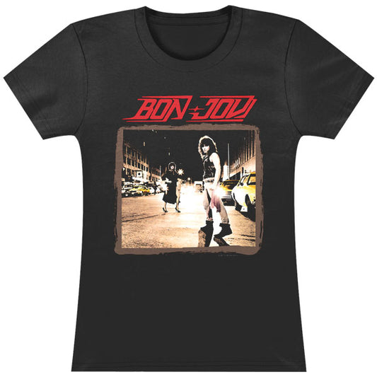 Bon Jovi Run Away Junior Top Front