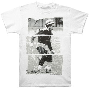 Bob Marley Soccer 77 T-shirt Front