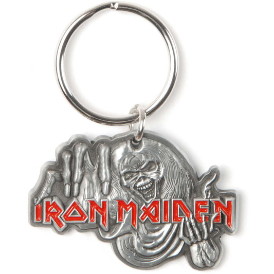 Iron Maiden The Number Of The Beast Metal Key Chain