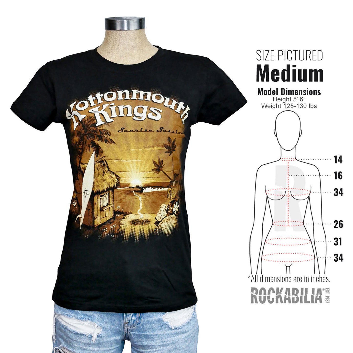 Sunrise Shack Soft Junior Top