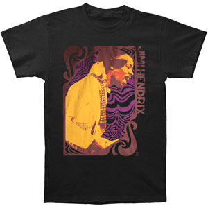 Jimi Hendrix Sound Waves T-shirt Front