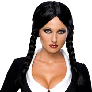 Addams Family Wednesday Deluxe Wig Costume Accessory