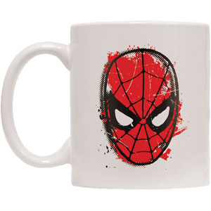 Spider-Man Face Coffee Mug Front