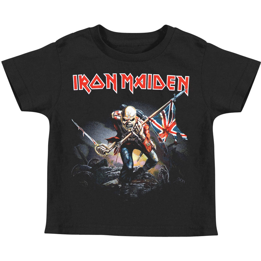 Iron Maiden The Trooper Toddler Tee Childrens T-shirt Front