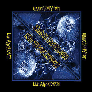 Iron Maiden Live After Death Bandana Front
