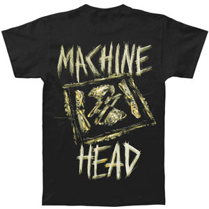 Machine Head Giant Head Jumbo T-shirt Back