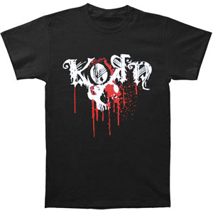 Korn Bloody Logo T-shirt Front