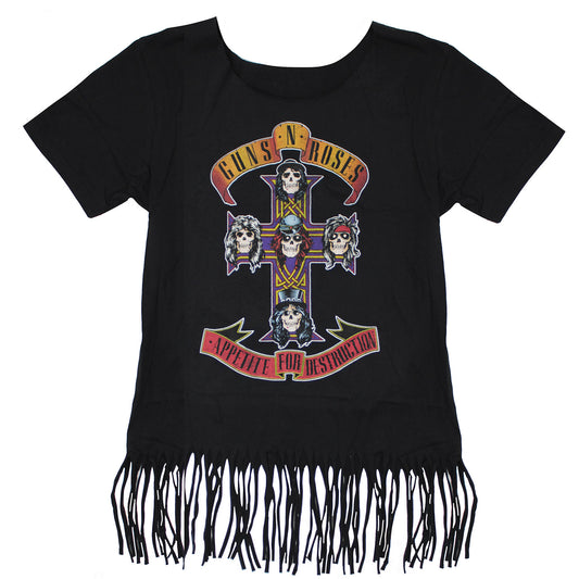 Cross Fringe Junior Top
