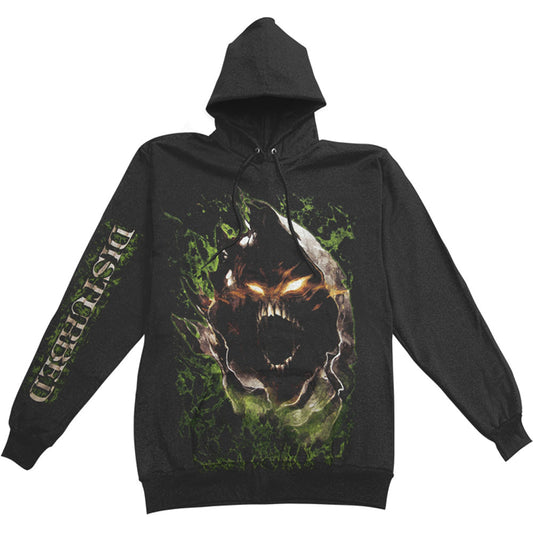 Disturbed Giant Face Hooded Sweatshirt Front