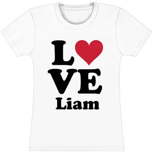 One Direction Love Liam Junior Top Front