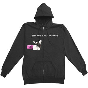 Red Hot Chili Peppers I'm With You Zippered Hooded Sweatshirt Front