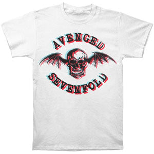 Avenged Sevenfold In 3D Logo T-shirt Front