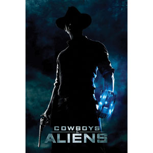 Cowboys & Aliens One Sheet Domestic Poster
