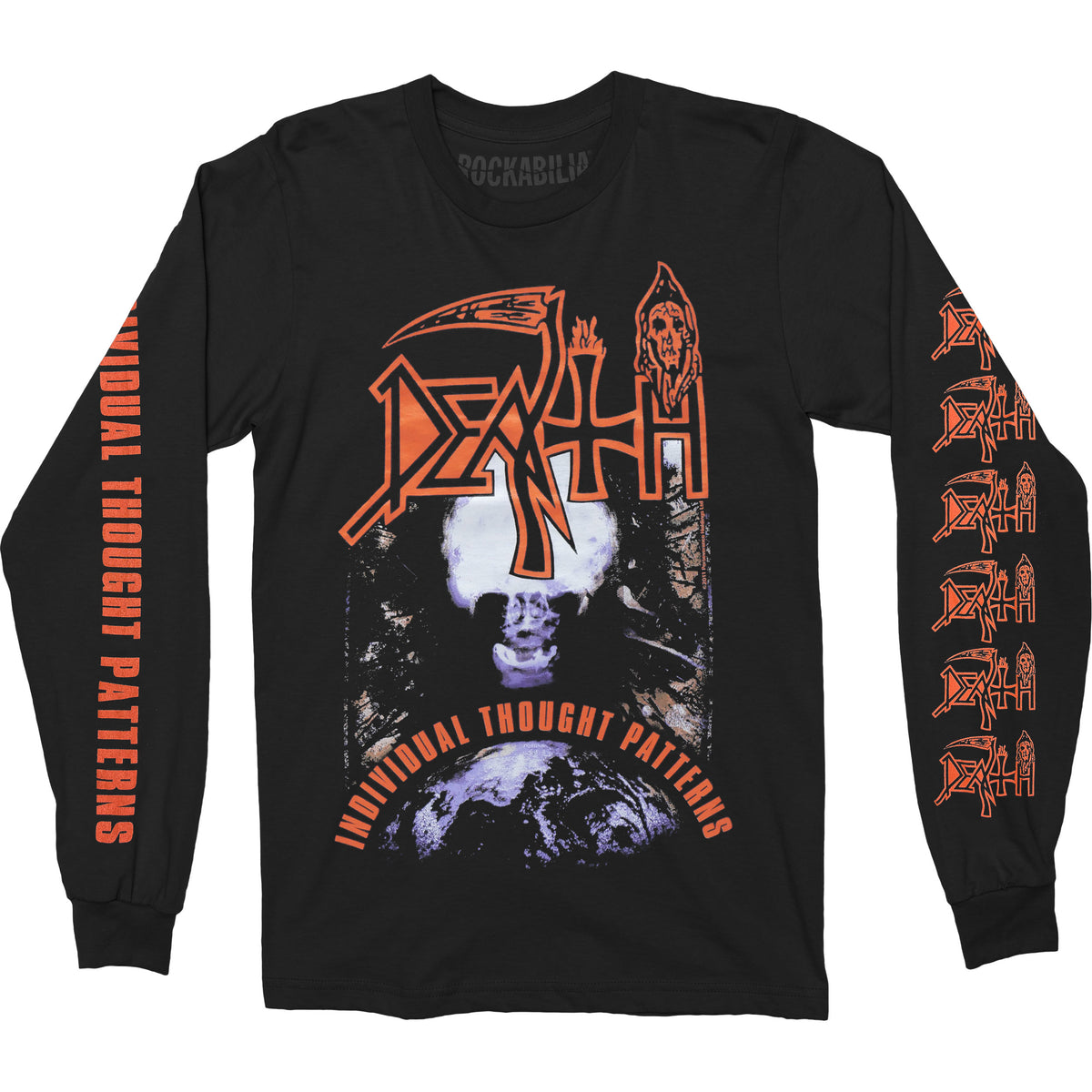 Death Individual Thought Patterns Long Sleeve Front