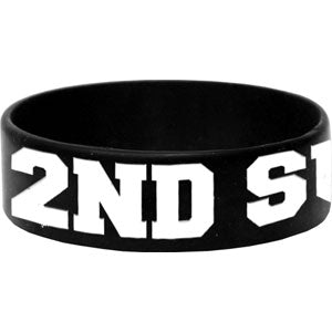 A Day To Remember 2nd Sucks Rubber Bracelet Front