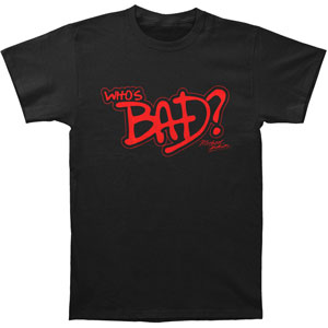Michael Jackson Who's Bad T-shirt