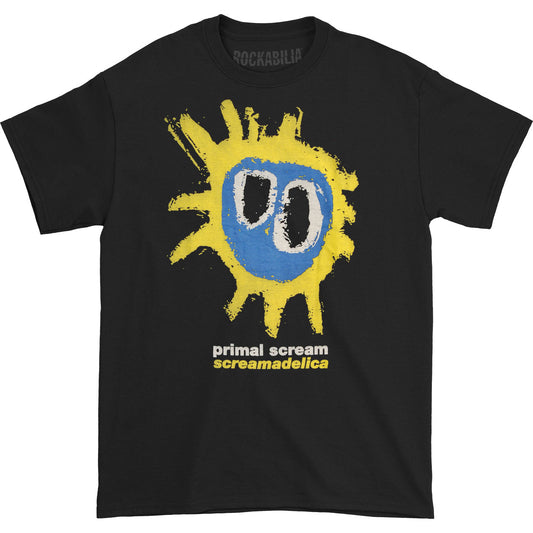 Primal Scream Screamadelica Yellow T-shirt Front