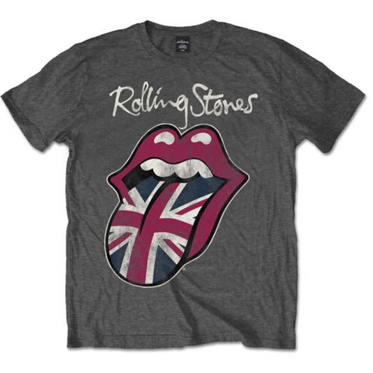 Rolling Stones Union Jack Tongue Slim Fit T-shirt Front