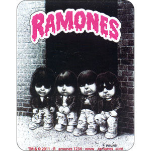 Ramones Garbage Pail Kids Sticker