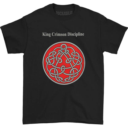 King Crimson Discipline (Black) T-shirt Front