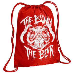 Bunny The Bear Mutant Bunny Bear Drawstring Backpack Front