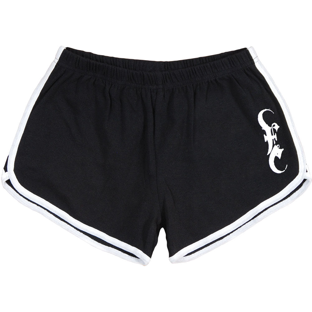 Emmure Logo Booty Shorts Front