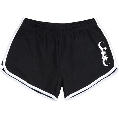 Emmure Logo Booty Shorts Front
