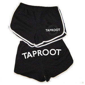 Taproot Logo Booty Shorts Front