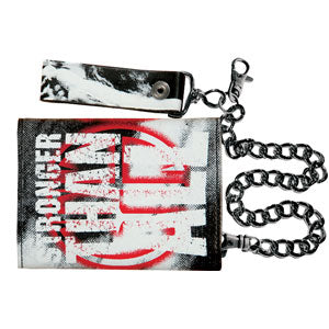 Pantera Stronger Tri-Fold Wallet Back