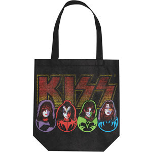 KISS Faces & Logo (Back Print) Wallets & Handbags Front