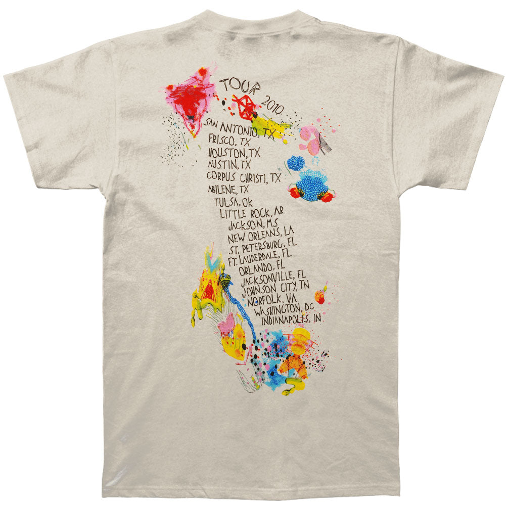 Cage The Elephant Album Cover (Indianapolis) Slim Fit T-shirt Back