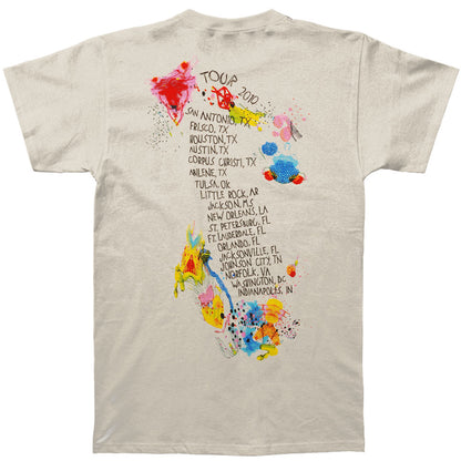 Cage The Elephant Album Cover (Indianapolis) Slim Fit T-shirt Back