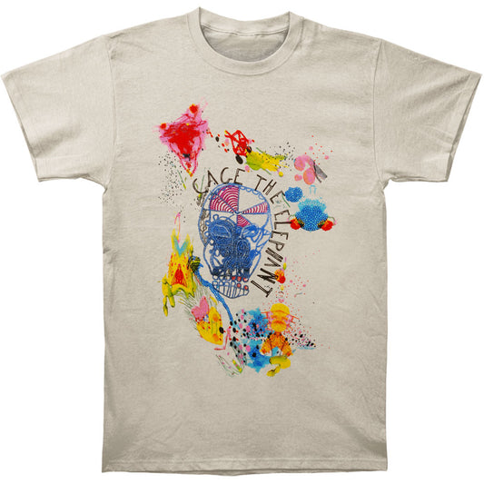 Cage The Elephant Album Cover (Indianapolis) Slim Fit T-shirt Front