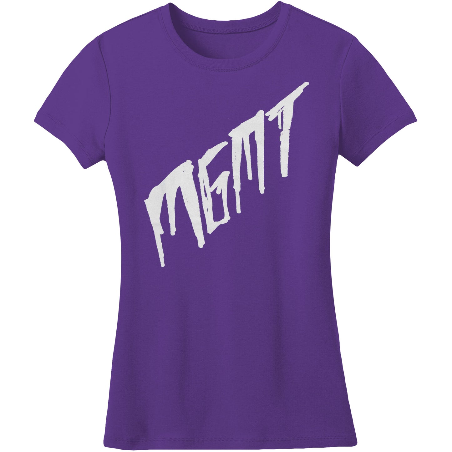 Scratch On Purple Soft Junior Top