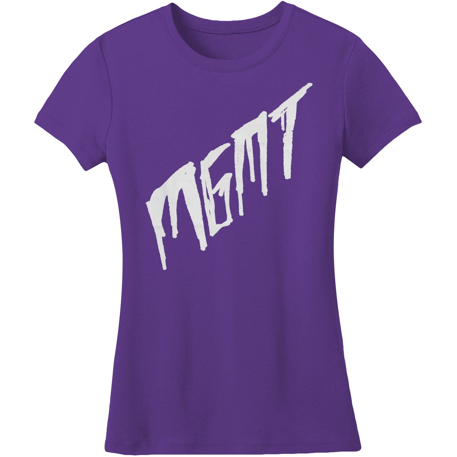 Scratch On Purple Soft Junior Top