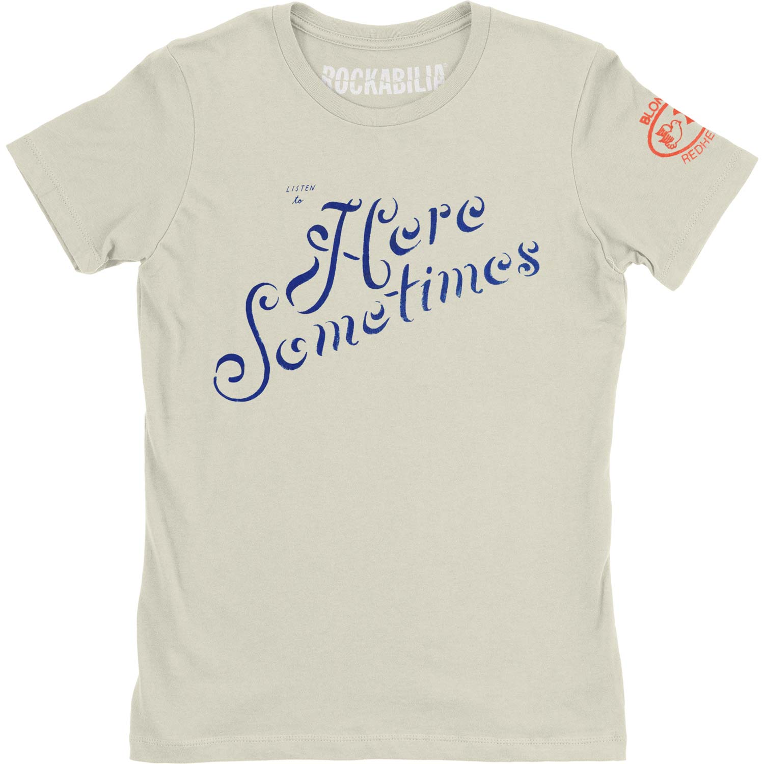 Blonde Redhead Here Sometimes Vintage T-shirt Front