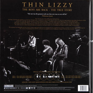 Thin Lizzy The Boys Are Back DVD/Book Combos