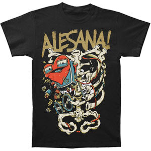 Alesana Skeleton Heart Slim Fit T-shirt Front