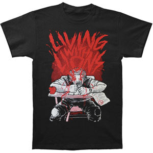 Living With Lions School Sucks Slim Fit T-shirt Front