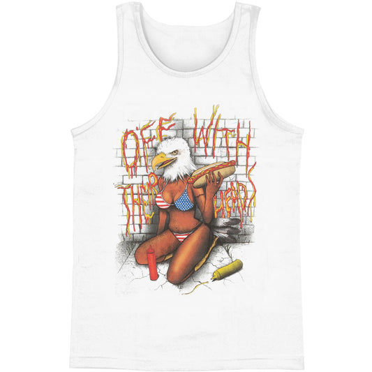 Off With Their Heads Eagle Bikini Mens Tank Front