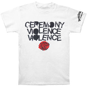 Ceremony Violence Violence White T-shirt