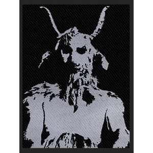 Cursed He Goat Embroidered Patch