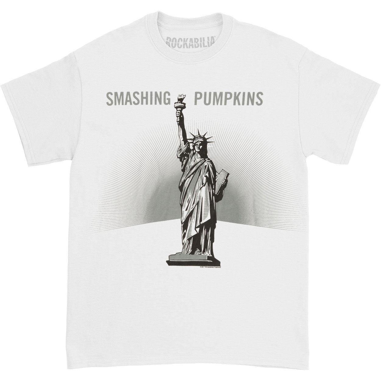 Smashing Pumpkins Liberty Shine 2007 Tour T-shirt Front