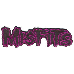 Misfits Logo Embroidered Patch Front
